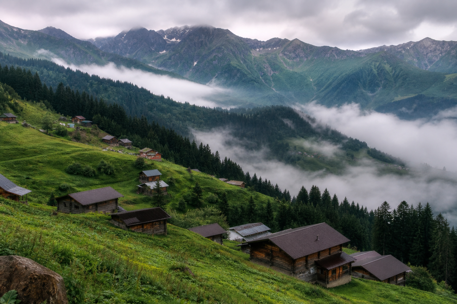 Rize'de Gezilecek Yerler: Ayder, Zilkale ve Fırtına Vadisi Rehberi